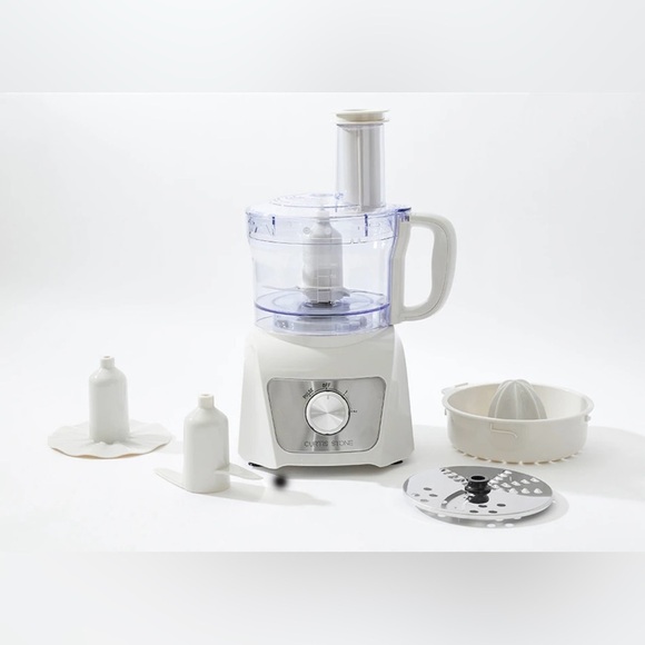 NIB Curtis Stone 8 Cup Food Processor Slice Chop Shred and Blend 2 Speed Power - Picture 1 of 4